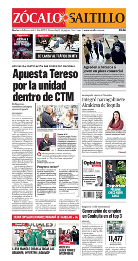 Cover of Zocalo Saltillo