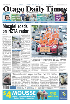 Cover of Otago Daily Times