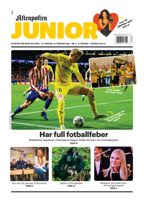 Cover of Aftenposten Junior