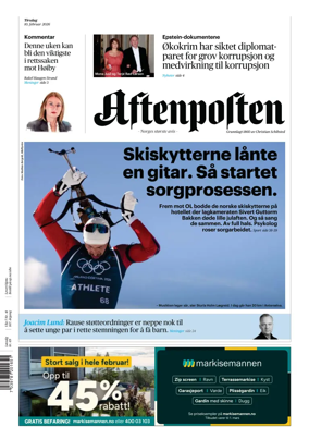 Cover of Aftenposten