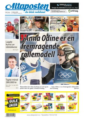 Cover of Altaposten