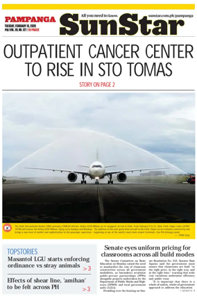 Cover of Sun.Star Pampanga