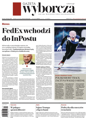 Cover of Gazeta Wyborcza