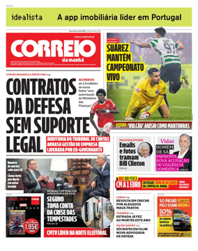 Cover of Correio da Manha