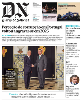 Cover of Diario de Noticias