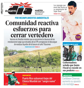 Cover of El Nuevo Dia
