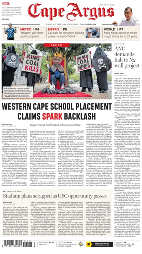 Cover of Cape Argus