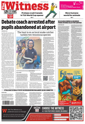 Cover of The Witness (South Africa)