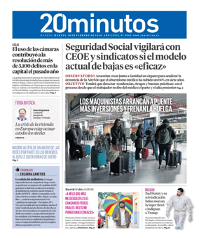 Cover of 20 Minutos Madrid