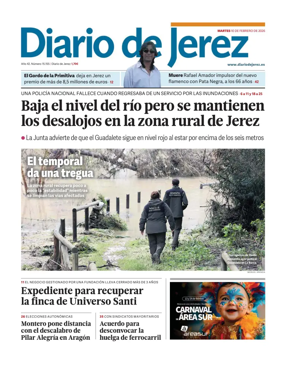 Cover of Diario de Jerez
