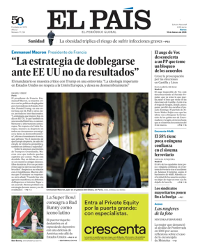 Cover of EL PAIS Euskadi