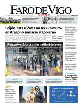 Cover of Faro de Vigo (Ourense)