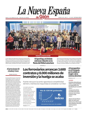 Cover of La Nueva Espana (Gijon)