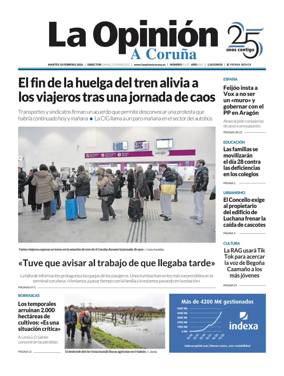 Cover of La Opinion de A Coruna