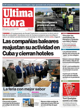 Cover of Ultima Hora