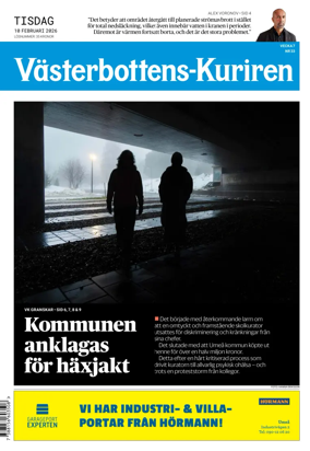 Cover of Vasterbottens-Kuriren