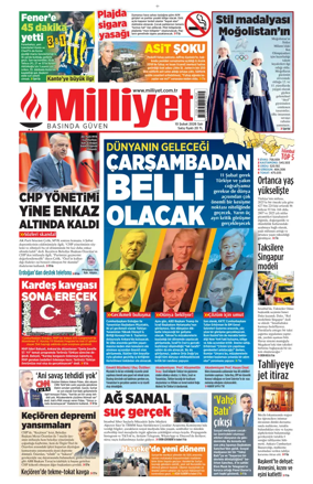 Cover of Milliyet