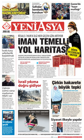 Cover of Yeni Asya