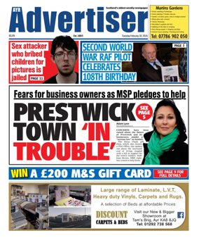 Cover of Ayr Advertiser