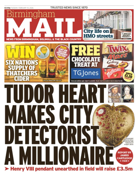 Cover of Birmingham Mail