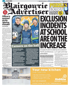 Cover of Blairgowrie Advertiser