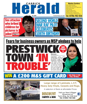 Cover of Carrick Herald