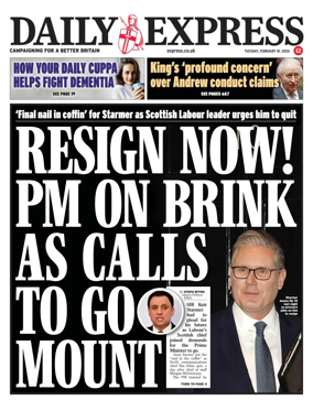 Cover of Daily Express