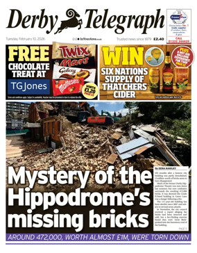 Cover of Derby Telegraph