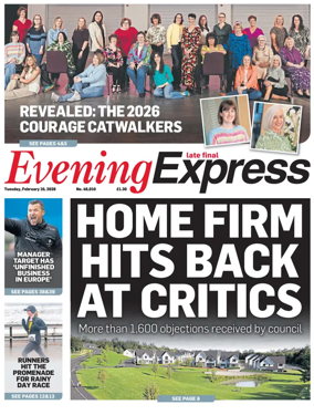 Cover of Evening Express