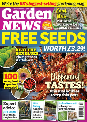 Cover of Garden News (UK)