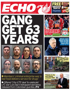 Cover of Liverpool Echo
