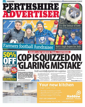 Cover of Perthshire Advertiser