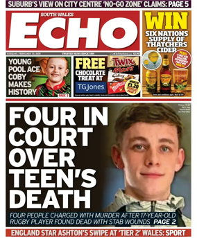 Cover of South Wales Echo