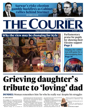 Cover of The Courier & Advertiser (Angus and Dundee)