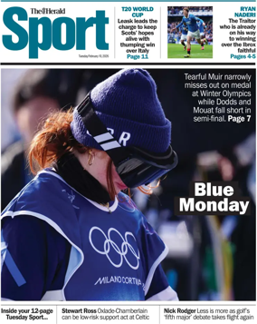Cover of Herald Sport