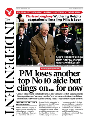 Cover of The Independent