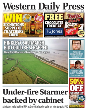 Cover of Western Daily Press