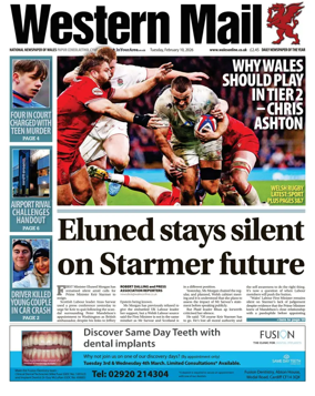 Cover of Western Mail