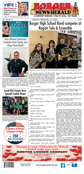 Cover of Borger News-Herald