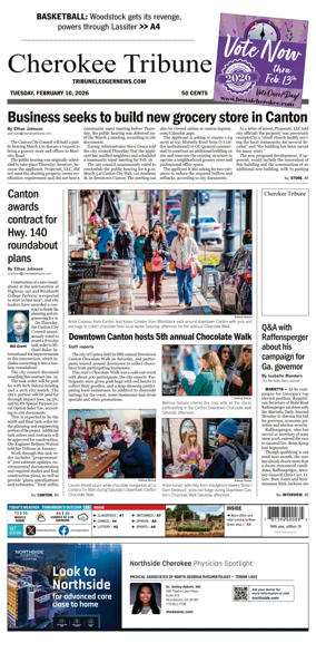 Cover of Cherokee Tribune