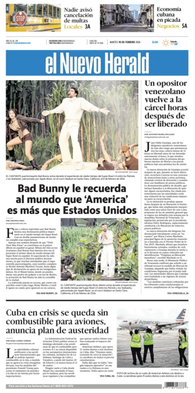 Cover of El Nuevo Herald