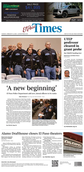 Cover of El Paso Times