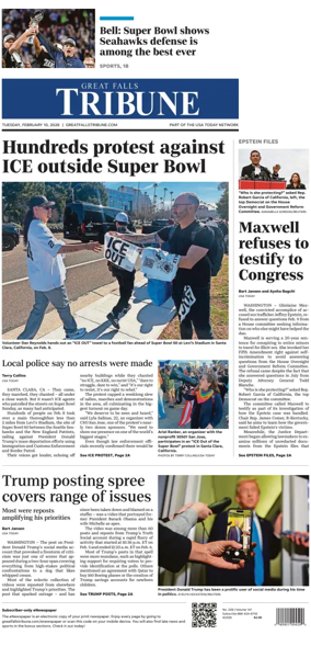 Cover of Great Falls Tribune