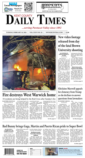 Cover of Kent County Daily Times