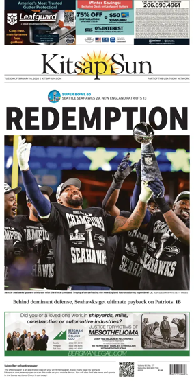 Cover of Kitsap Sun