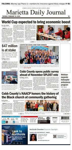 Cover of Marietta Daily Journal