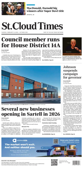 Cover of St. Cloud Times