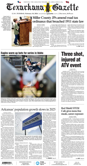 Cover of Texarkana Gazette