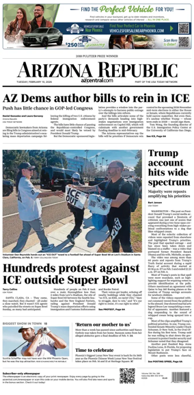 Cover of The Arizona Republic
