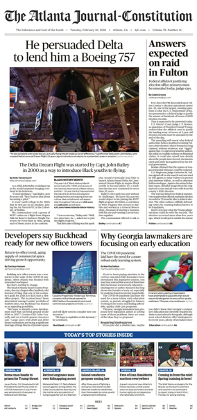 Cover of The Atlanta Journal-Constitution